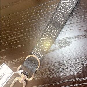 Victoria's Secret Black Key & Card Holder